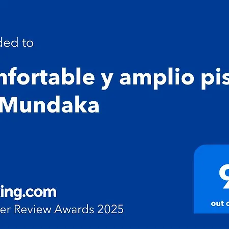 Confortable Y Amplio Piso En Mundaka